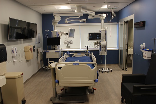 View of a Neurocritical Care Unit